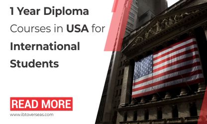 1 Year Diploma Courses in USA for International Students